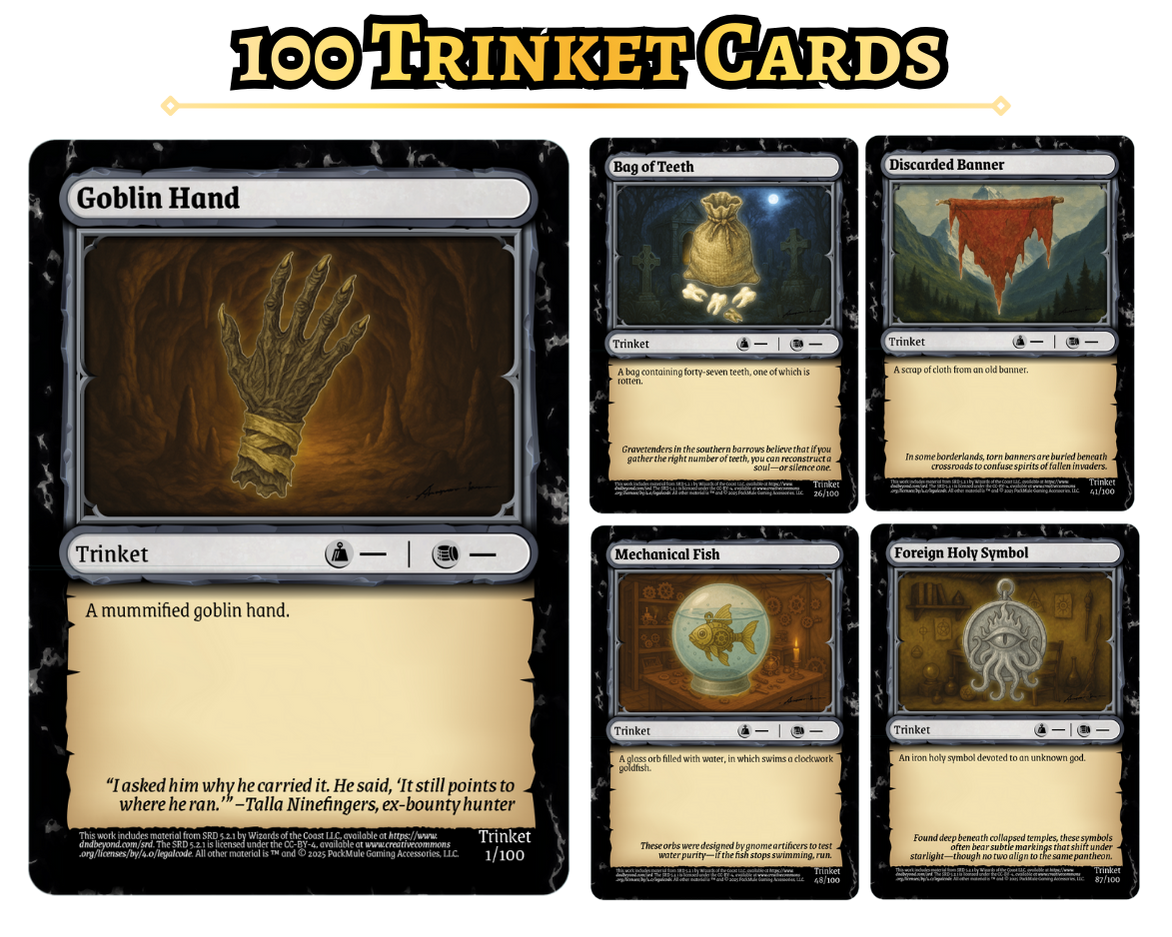 Item Card Spotlight! TRINKETS