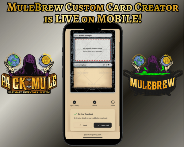 HomeBrew is Back on the Menu! Custom Card Creator is LIVE!